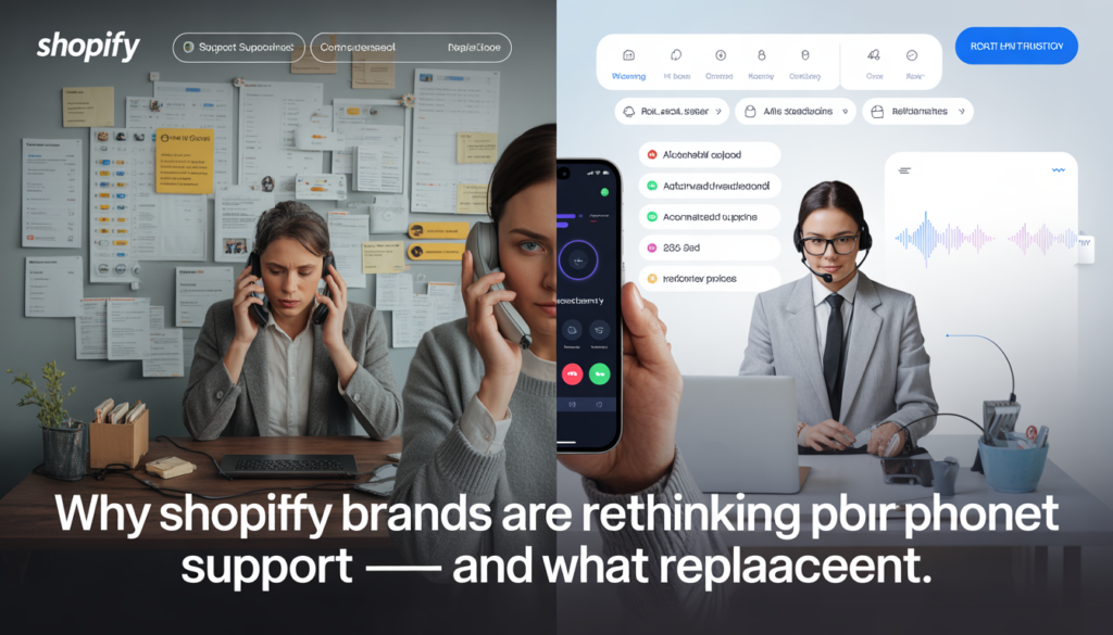 Why Shopify Brands Are Rethinking Phone Support
