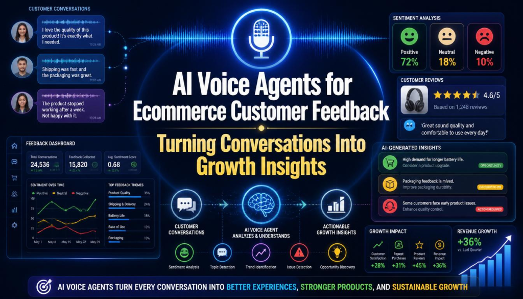 AI Voice Agents for Ecommerce Customer Feedback