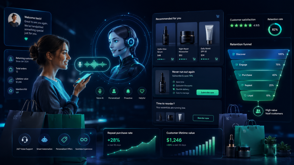 AI Voice Agents for Ecommerce Retention