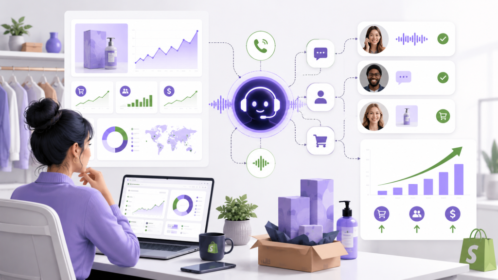 AI Voice Agents for Shopify Product Launches